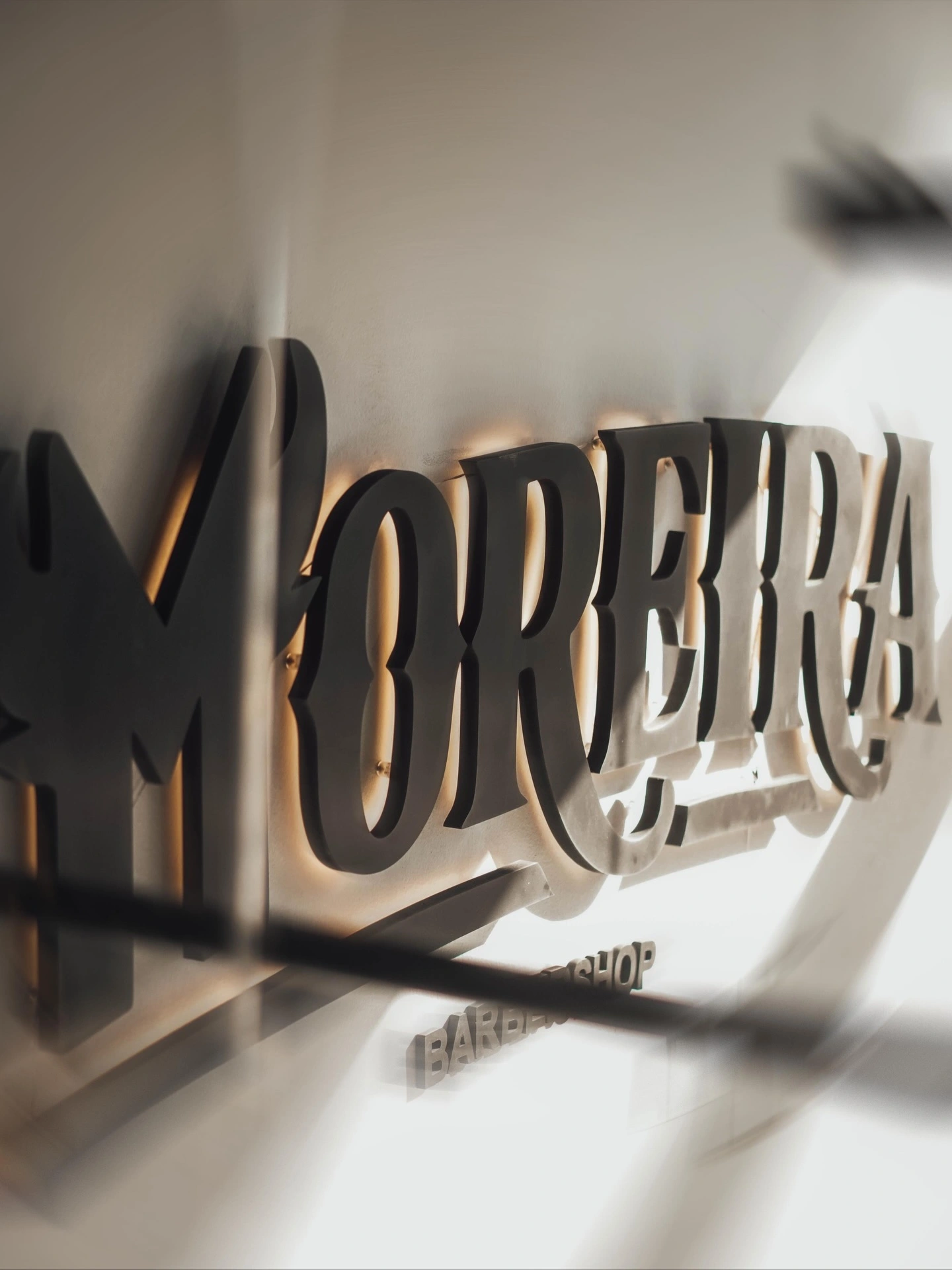 Ambiente da Barbearia Moreira